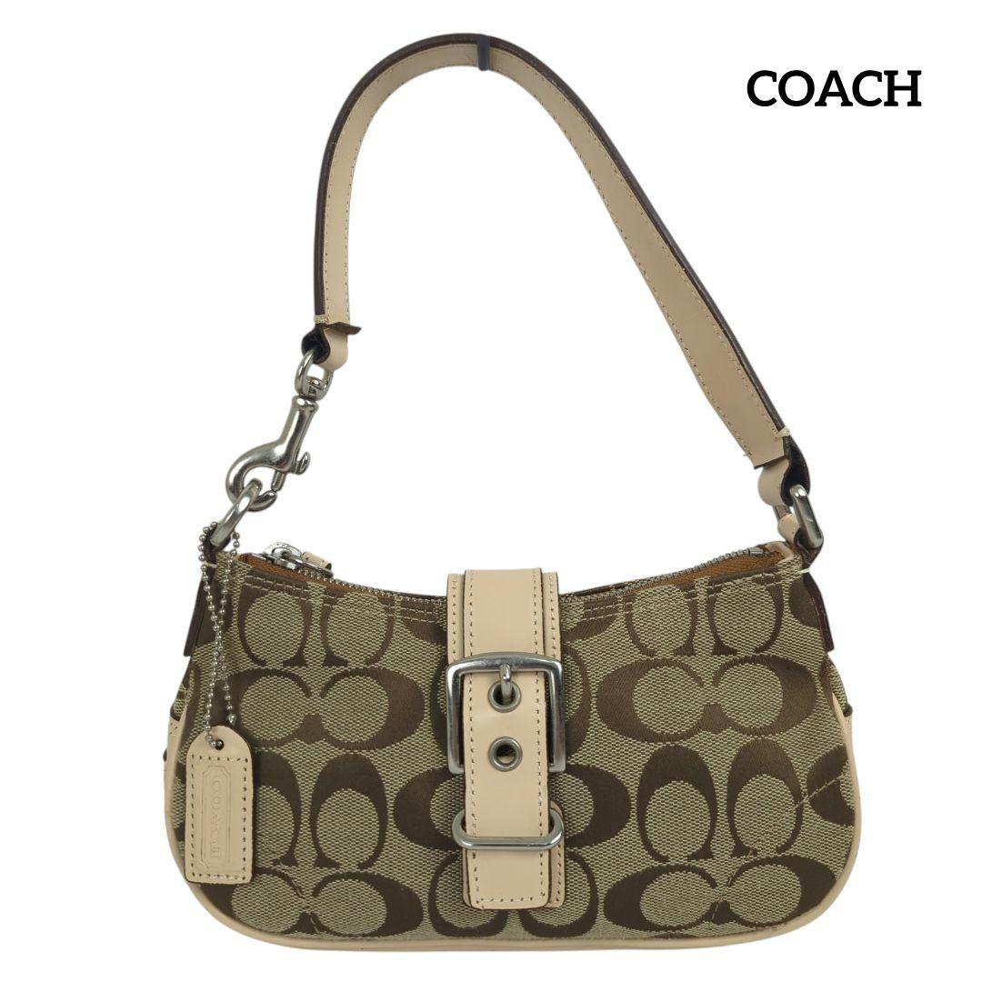 COACH コーチ ホーボー アクセサリーポーチ ミニハンドバッグ