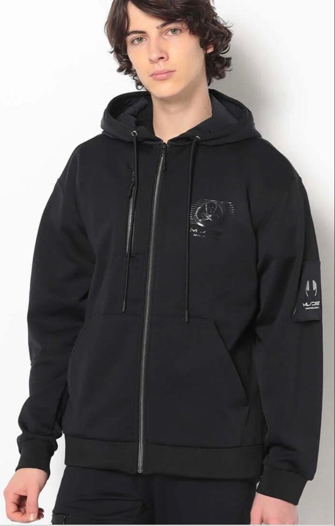 【極美品】MARK&LONA ラバードクロ 希少 パーカー 46サイズ ブラック 極美品】MARK&LONA ラバードクロ 希少 パーカー 46サイズ ブラック