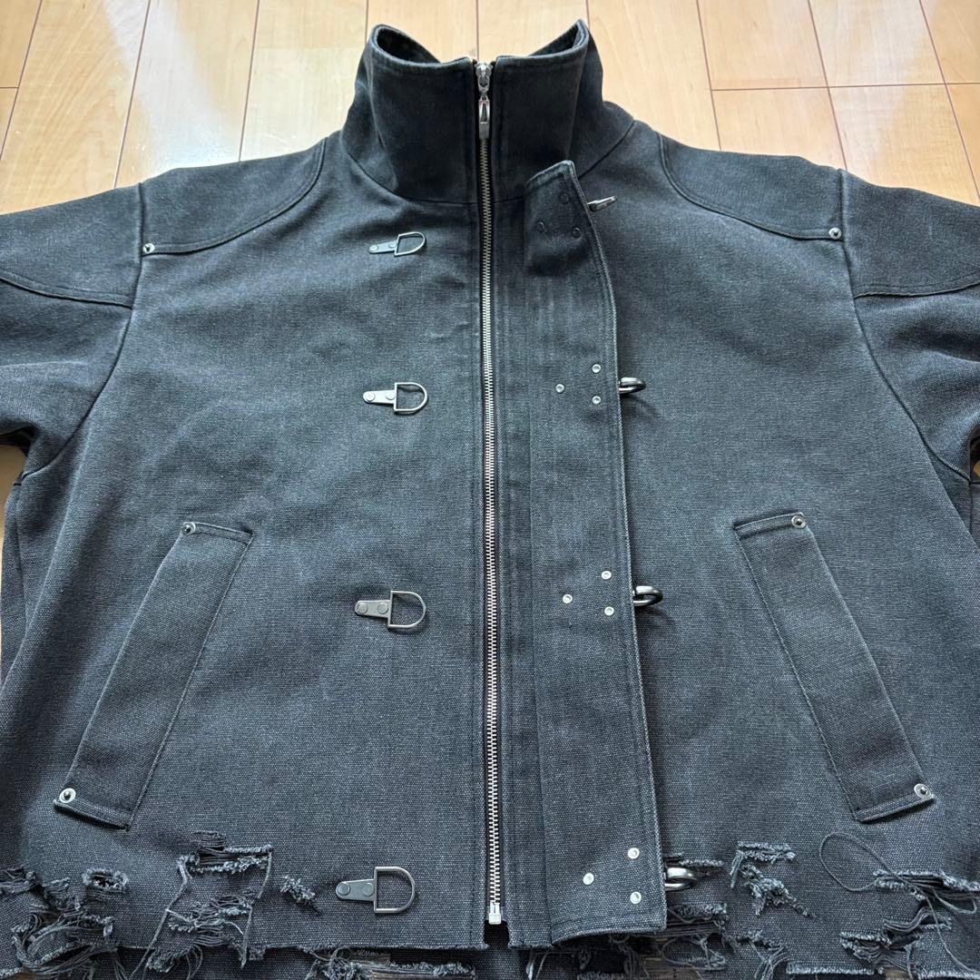 極美品　ファイアーマンバックルショートブルゾン(HARE)