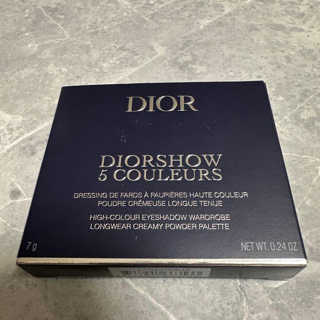 DiorShow 5 Couleurs アイシャドウ649 ヌードドレス