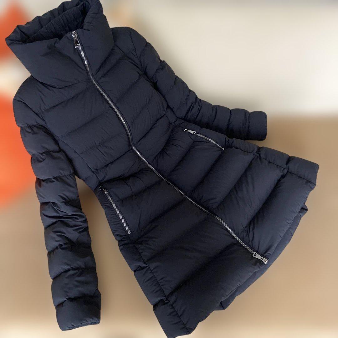 短期間出品　モンクレール　ダウンコート　サイズ0 ブラック