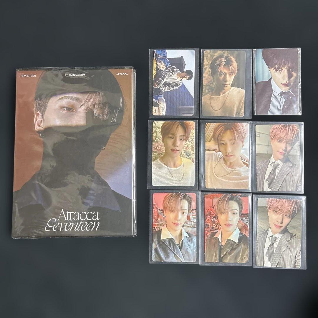 SEVENTEEN attacca CD トレカ　ディノ