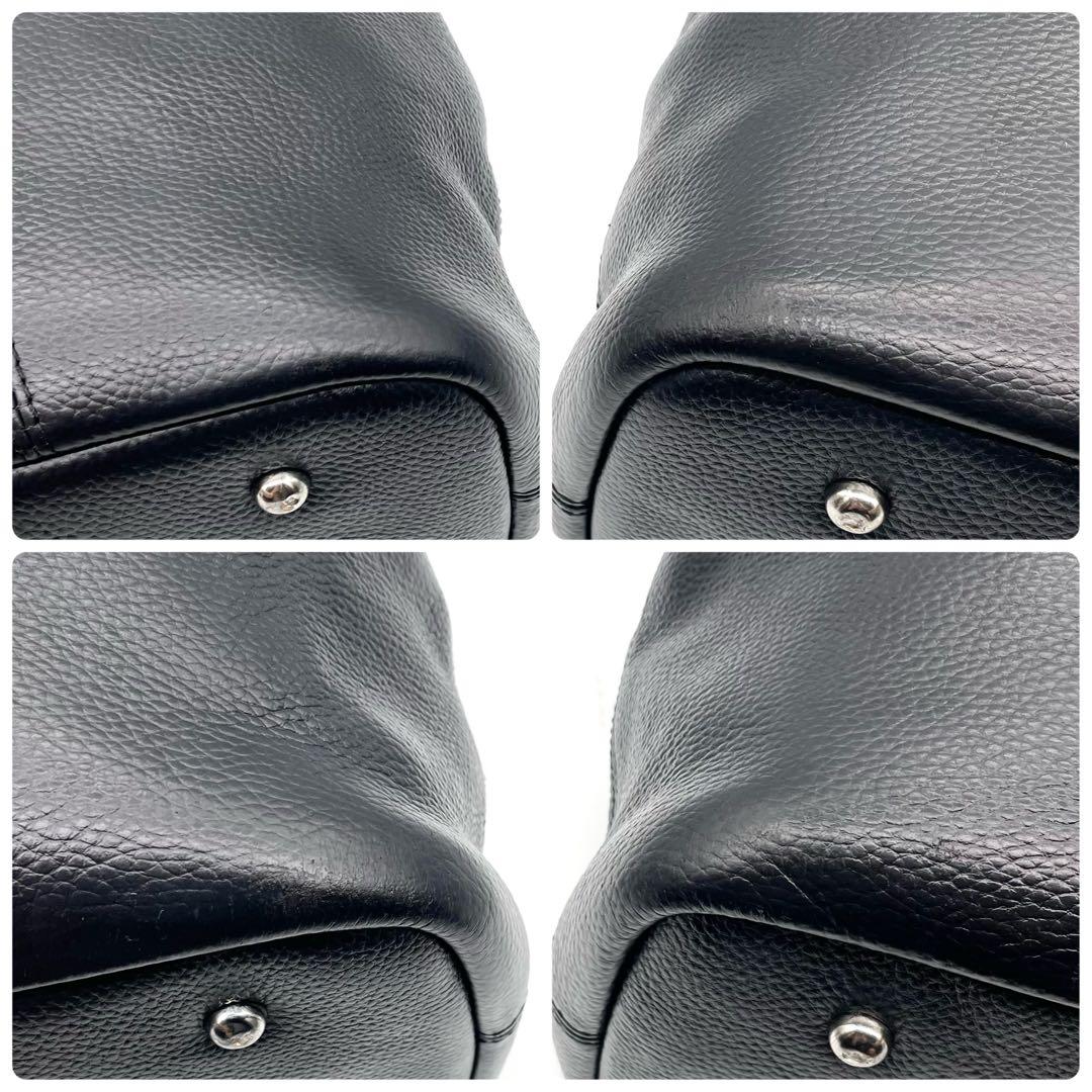 美品】バーニーズニューヨーク トートバッグ レザー 肩掛け A4