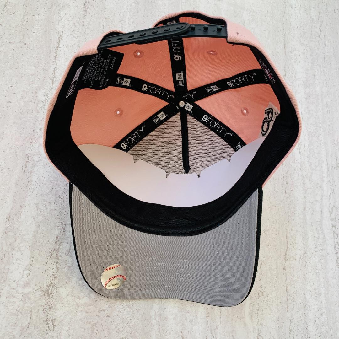 海外限定！ LA ニューエラ キャップ ドジャースピンク ツートン - メルカリ