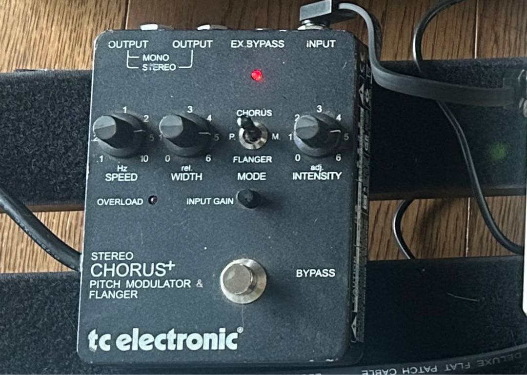 TC Electronic CHORUS+ ギターエフェクター
