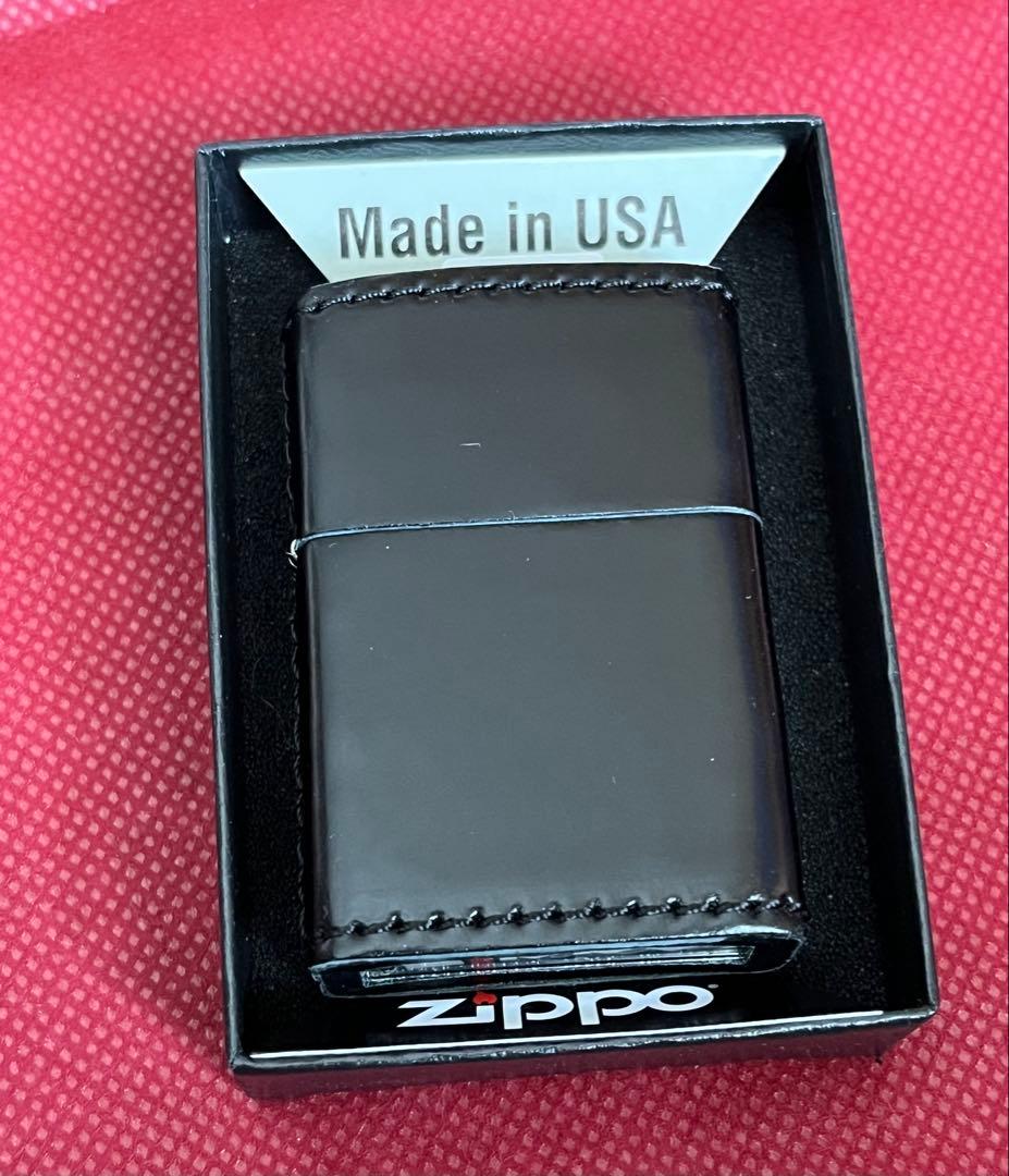 専用　Zippo コードバン黒　アドバンティク緑２個セット
