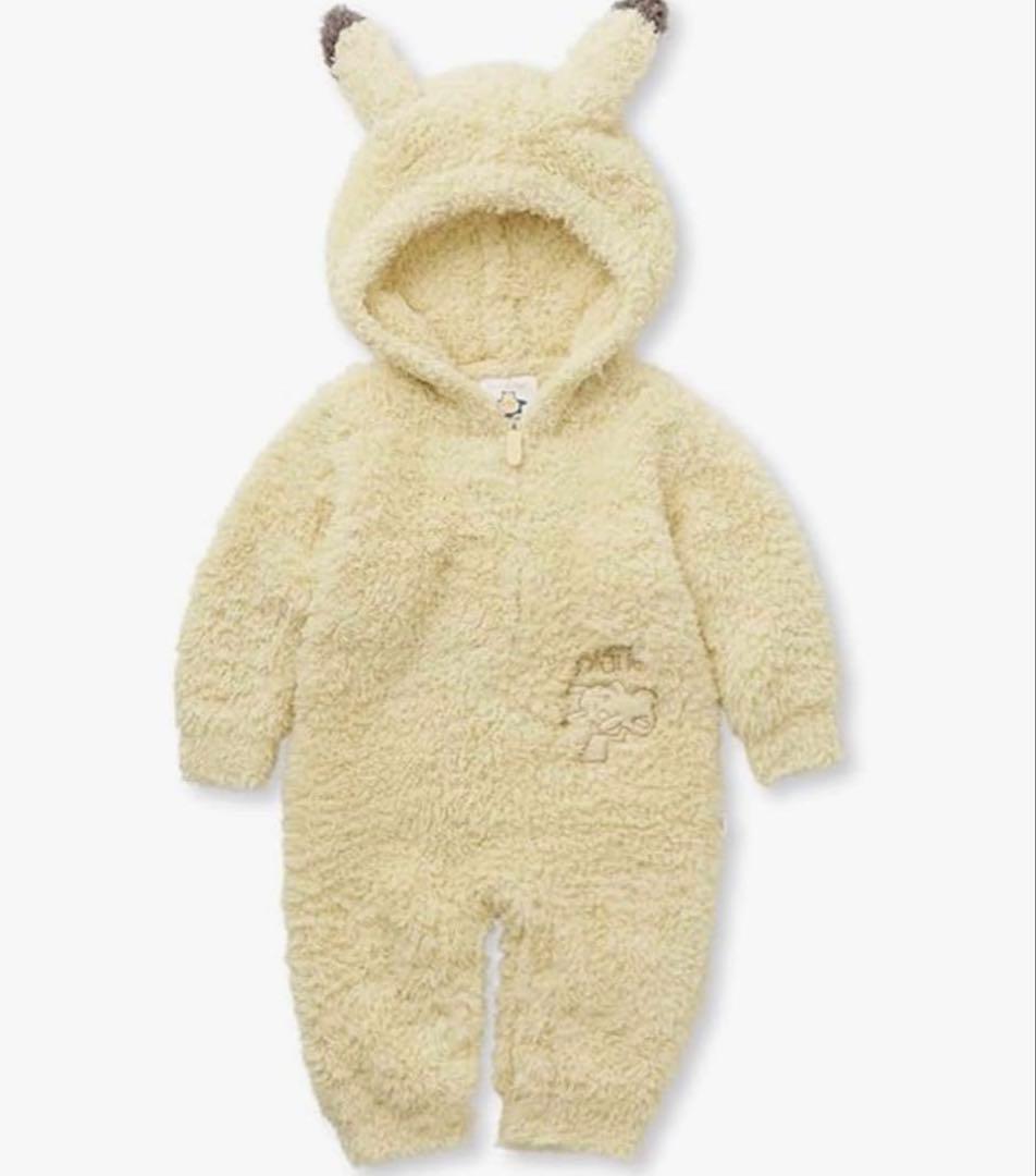 ジェラートピケ ポケモンスリープ ピカチュウ ロンパース 70 80 ハロウィン