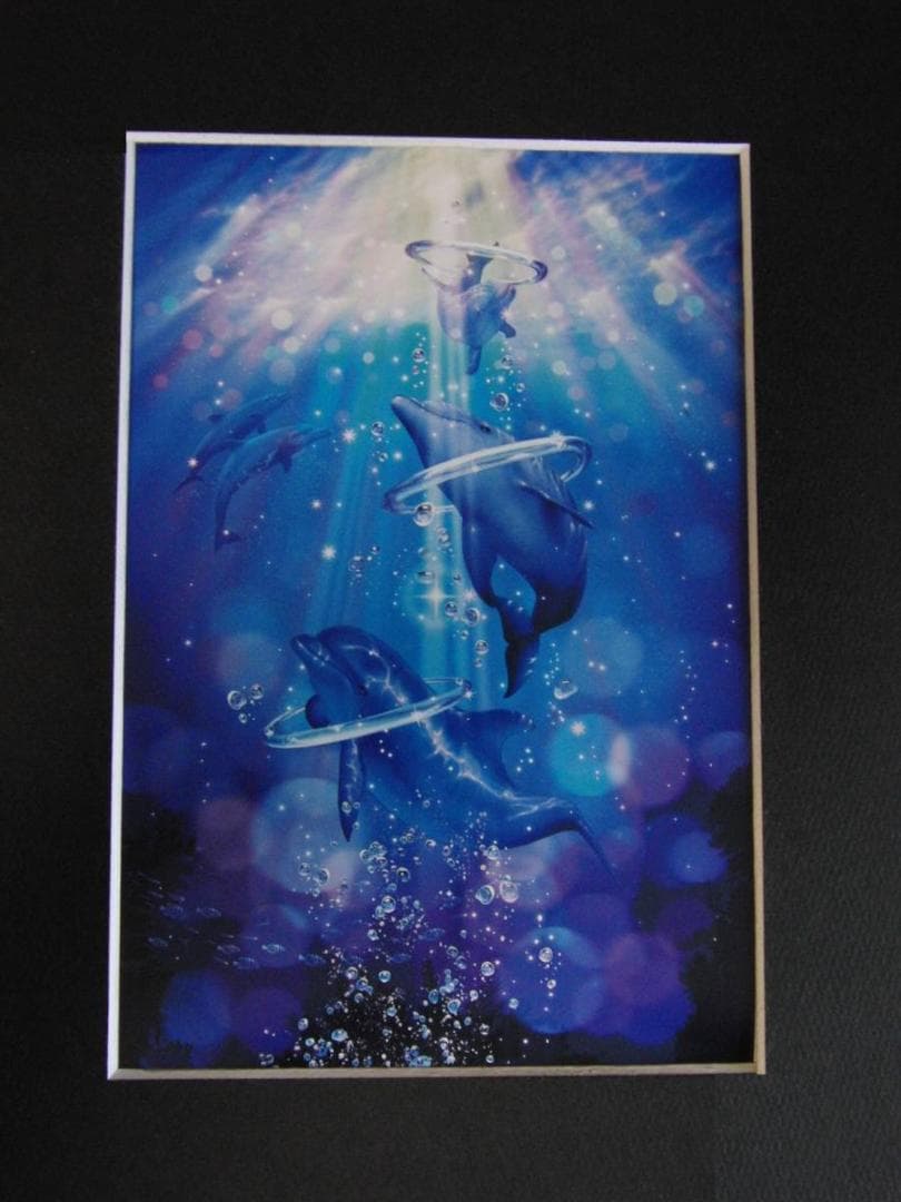 クリスチャン・ラッセン、【フォーエバー ラブ】、希少な額装用画集