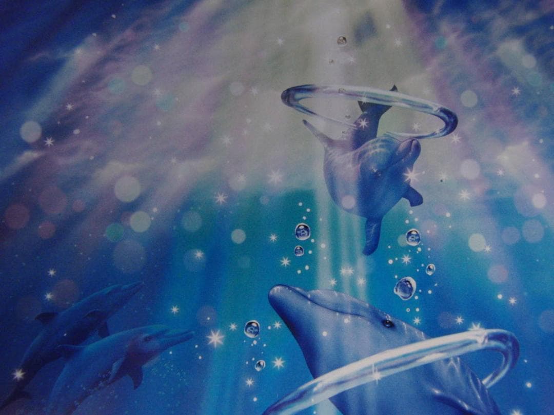 クリスチャン・ラッセン、【フォーエバー ラブ】、希少な額装用画集