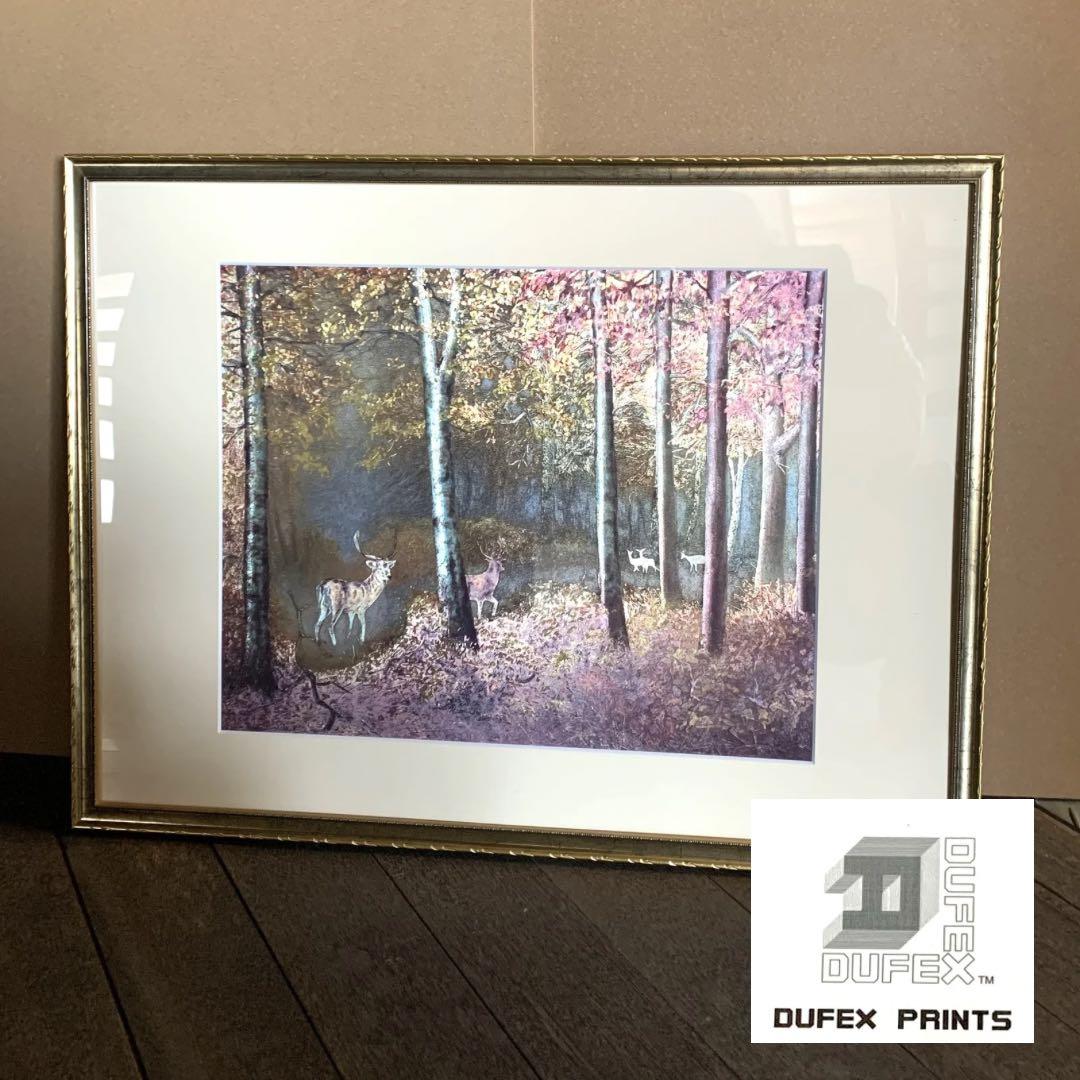 【新品・未使用】DUFEX 英国製 エッチングアート 秋の霧