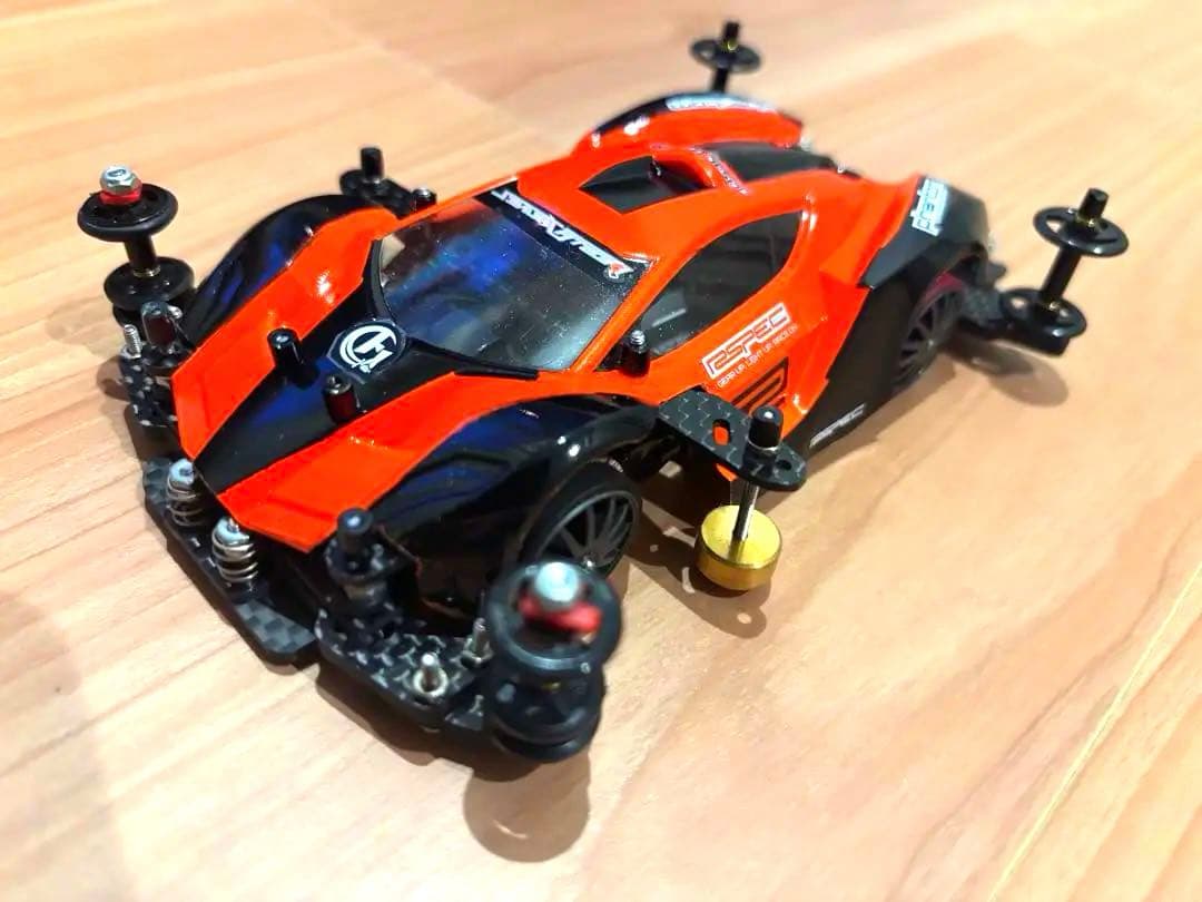 【最終値下】ミニ四駆完成品 MSフレキ フェスタジョーヌ