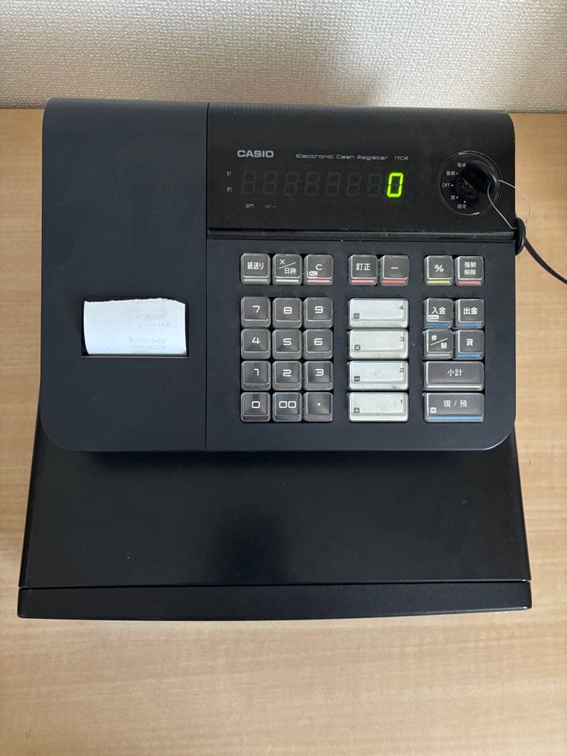 カシオ 17CR レジスター　簡単操作 Amazon | CASIO カシオ 電子レジスター17CR | レジスター本体 | 文房具