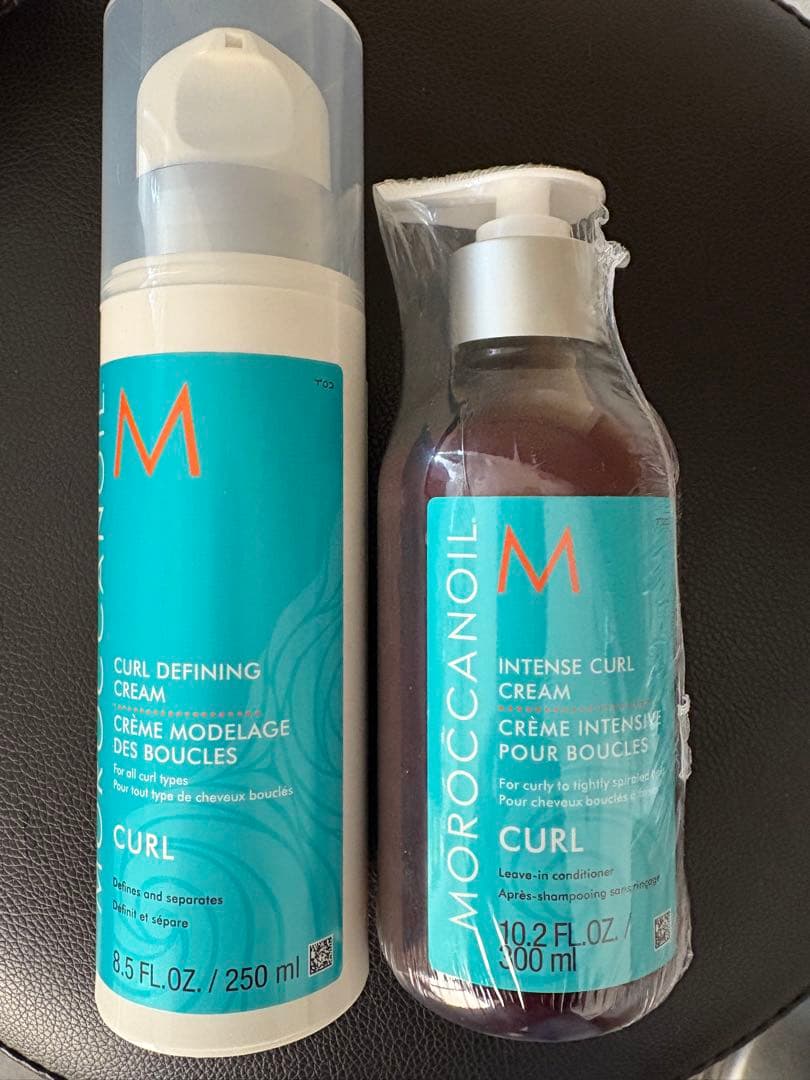 モロッカンオイルインテンスカールクリーム&カールディファイニングクリーム