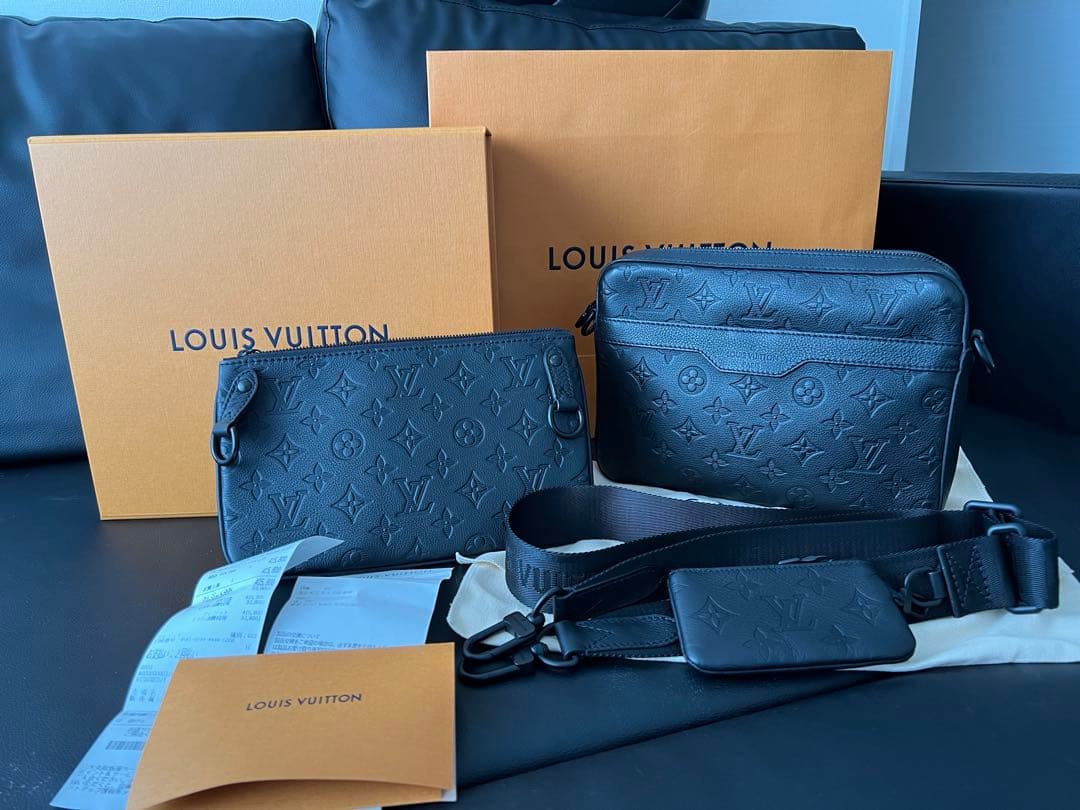 新品同様◎ルイヴィトン トリオ•メッセンジャー モノグラム・シャドウM46602 楽天市場】LOUIS VUITTON ルイ ヴィトン モノグラムシャドウ トリオ