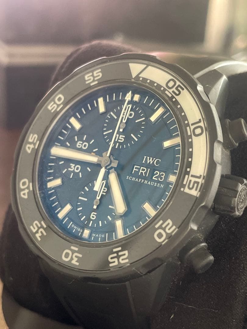 IWC TRIBUTE TO クロノグラフ アイ・ダブリュー・シー(IWC) 2025新作 夏らしいライトブルーで