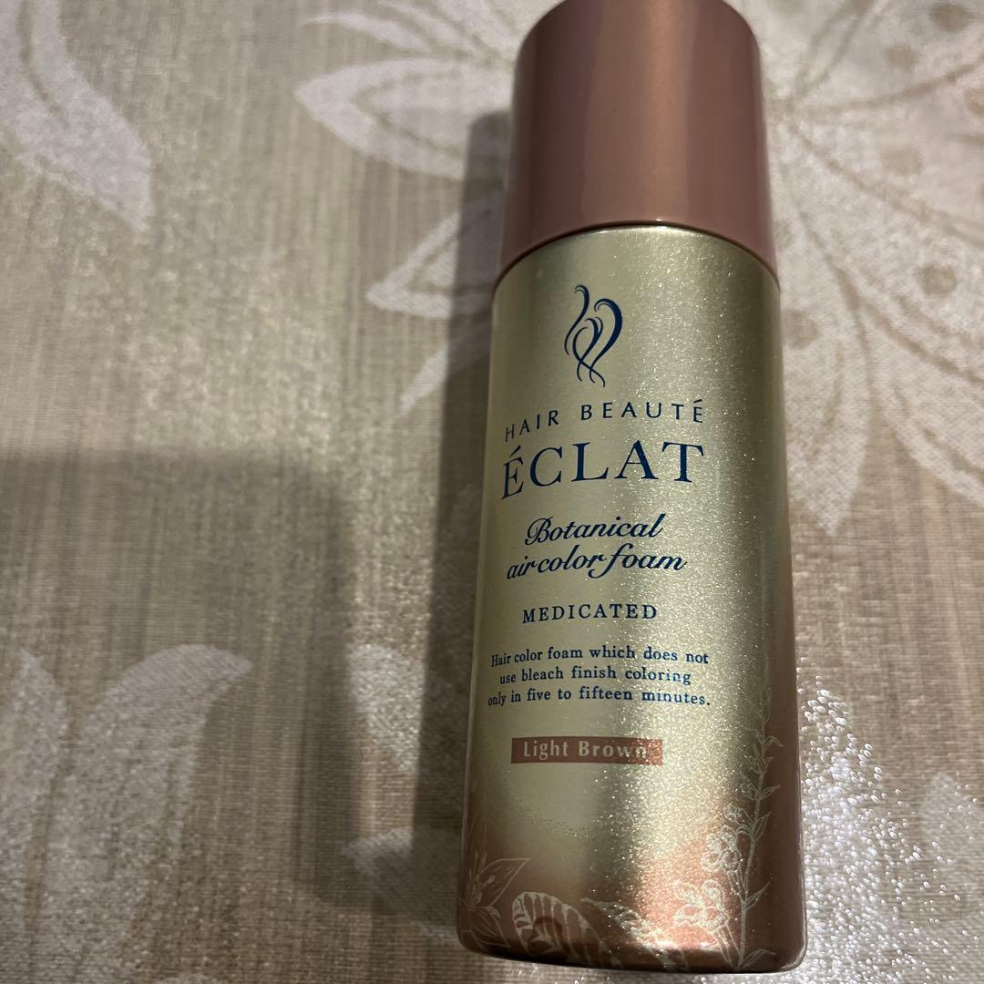 ÉCLAT ボタニカルエアカラー フォーム ライトブラウン - メルカリ