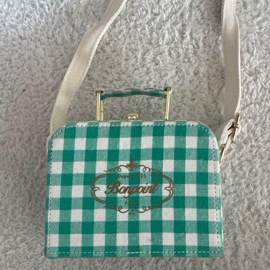 チェック柄ハンドバッグ