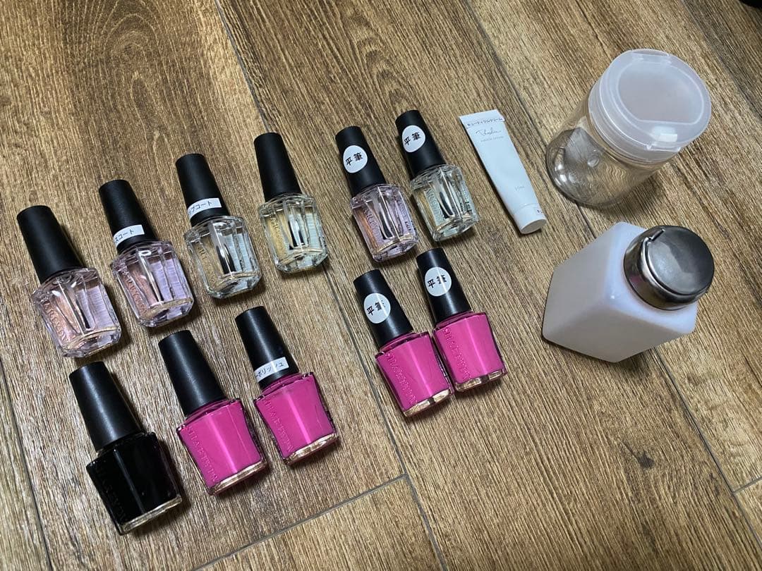 バラ売りOK！ シャレドワ ネイルカラー クリアベースコート トップコート