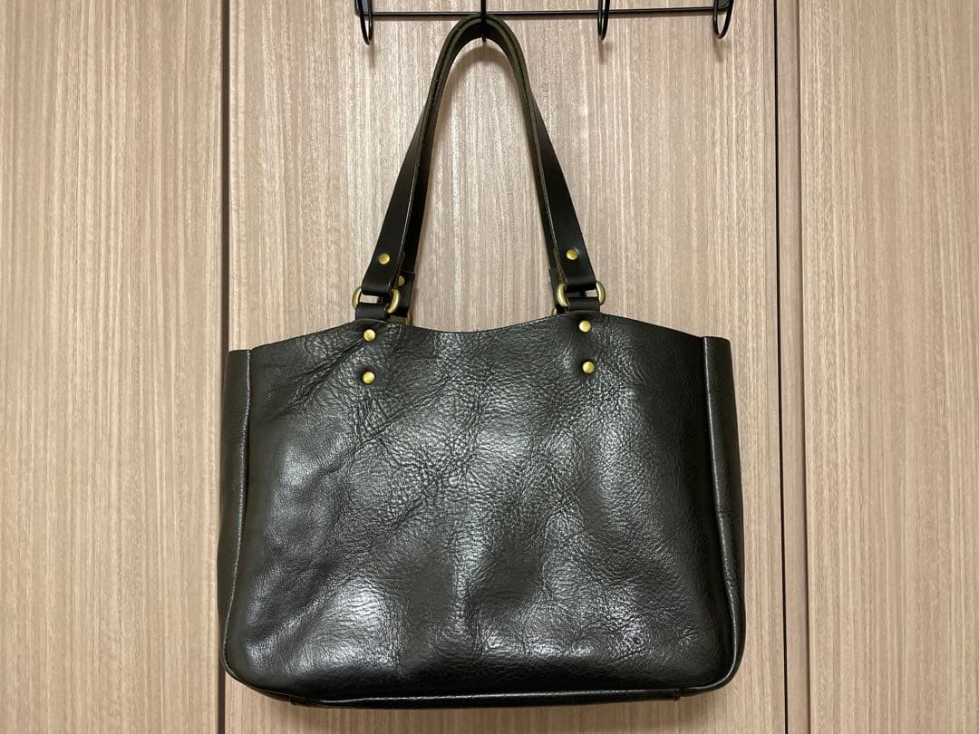 SLOW bono tote bag Compact type ブラック