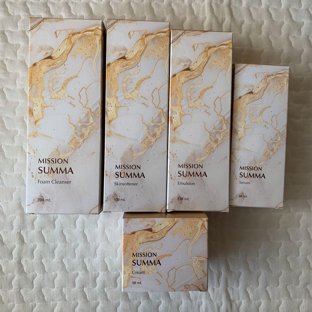 新品未使用未開封　FMG MISSON SUMMA スキンケアセット　スムマ