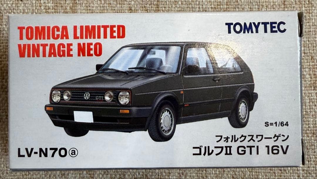 トミカ フォルクスワーゲン ゴルフ II GTI 16V LV-N70