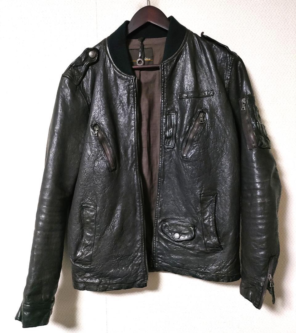 上質　レザージャケット　EDITION TOMORROWLAND