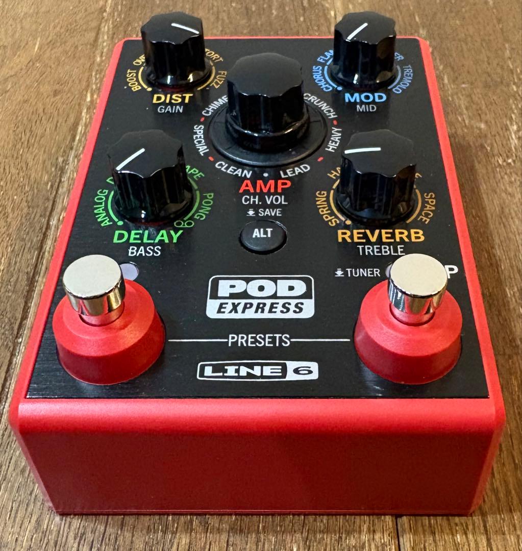 Line6 POD Express Guitar マルチエフェクター