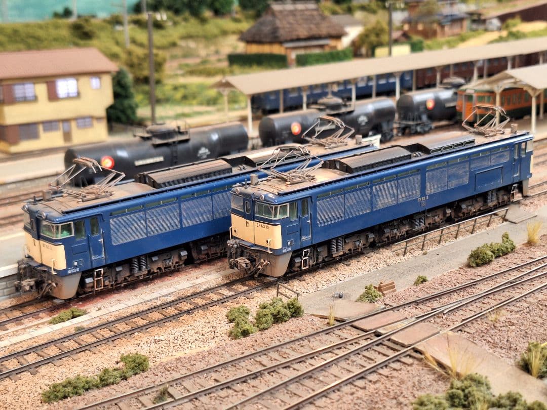 TOMIX EF63　２両セット 公式]鉄道模型(92125JR EF63形 電気機関車 (2次形青色) 2両セット)商品