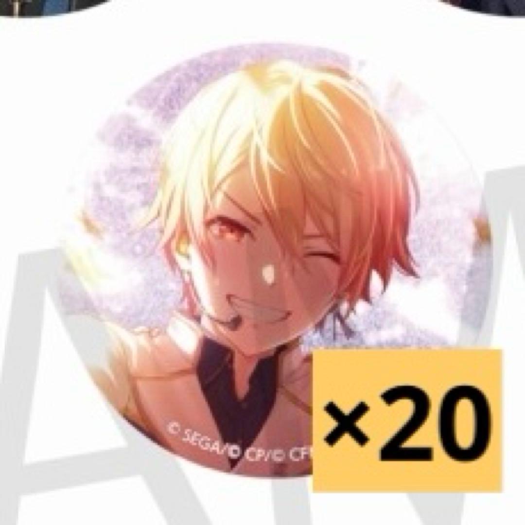 プロセカ あんスタ コラボ 缶バッジ 天馬司 新品未使用】プロセカ 天馬 司 あんスタ コラボ 缶バッジ カード