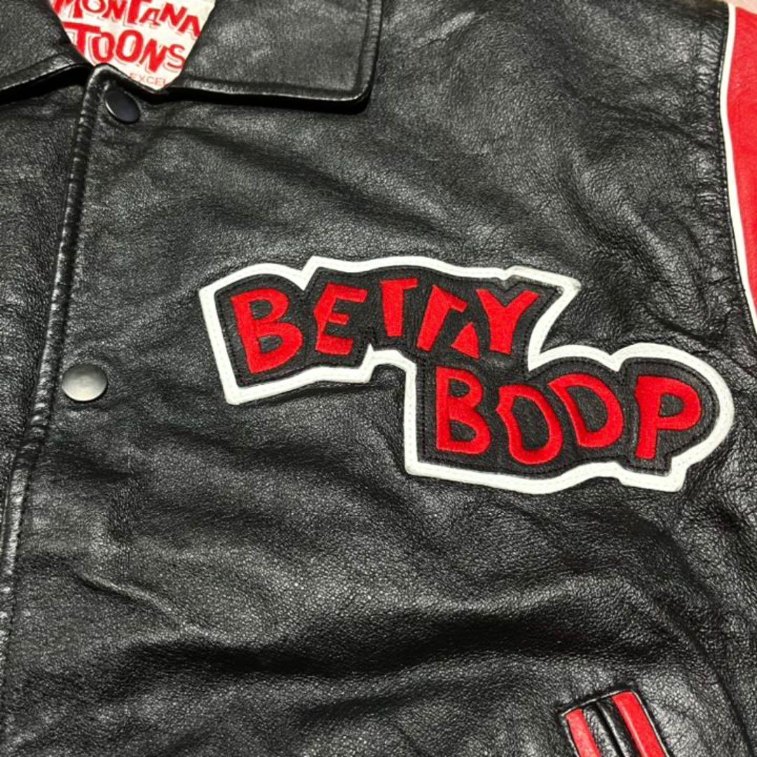 MONTANA TOONS BETTY BOOP レザージャケット タグ付き - メルカリ
