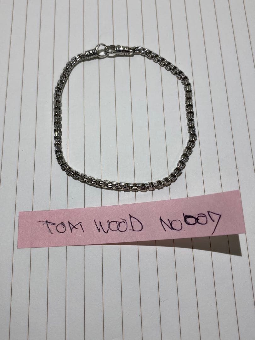 TOMWOOD ブレスレットシルバー No.007