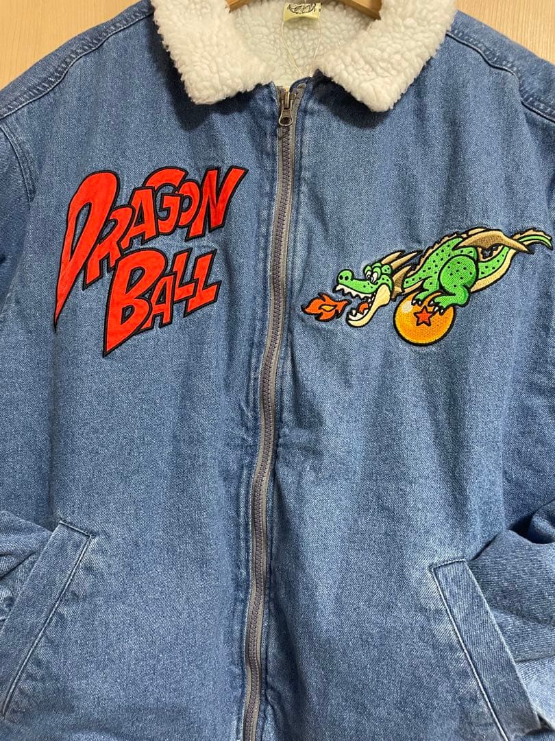 【Lサイズ】BREEZE ドラゴンボールコラボ_デニムボアジャケット