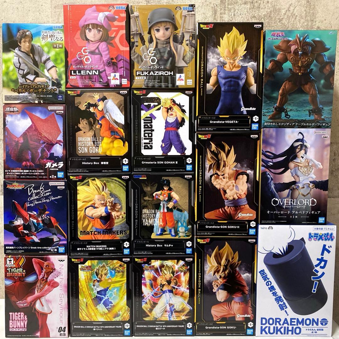 ジャンプ系 プライズフィギュア まとめ売り18個セット ドラゴンボール等