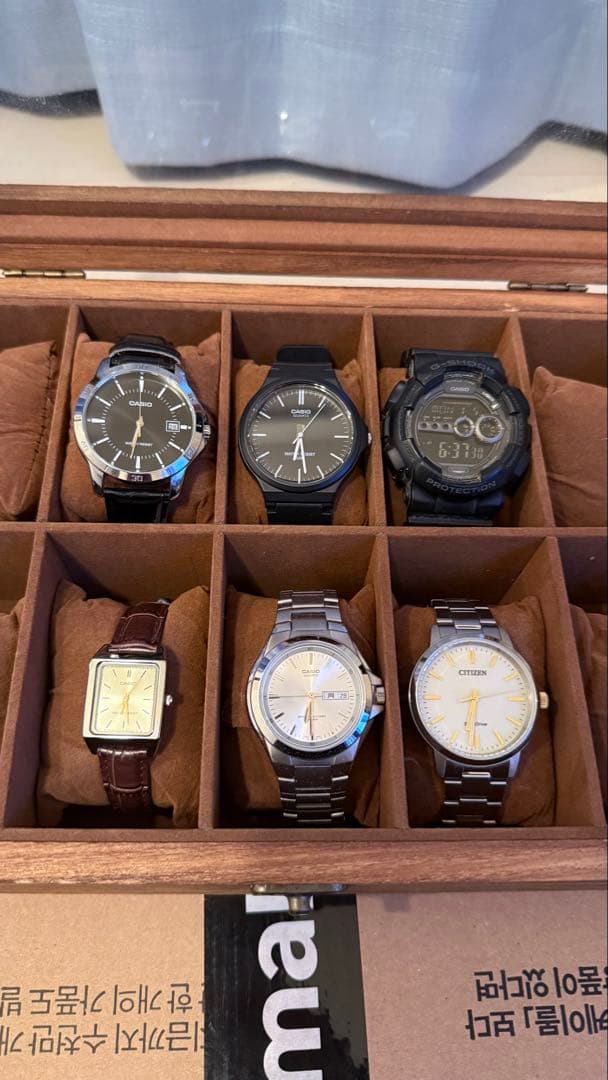 CITIZEN G-SHOCK CASIO 時計6本セット