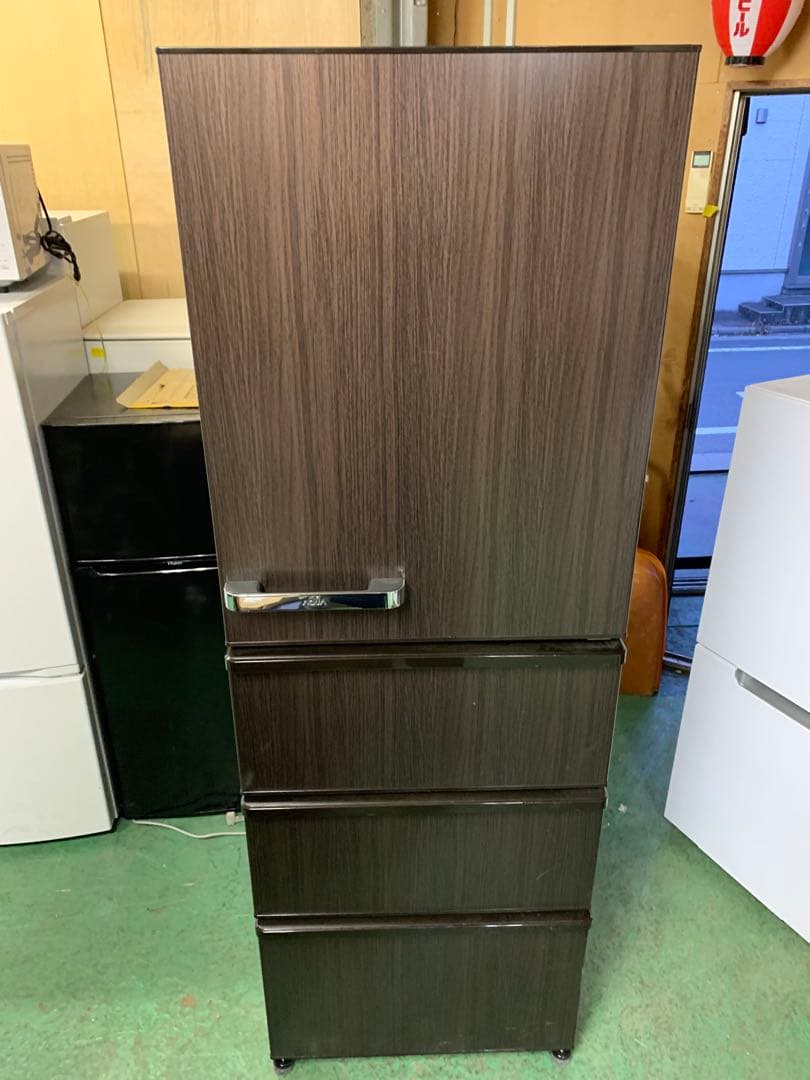 #454 冷蔵庫　アクア　AQR-V43M(T) 2022年製