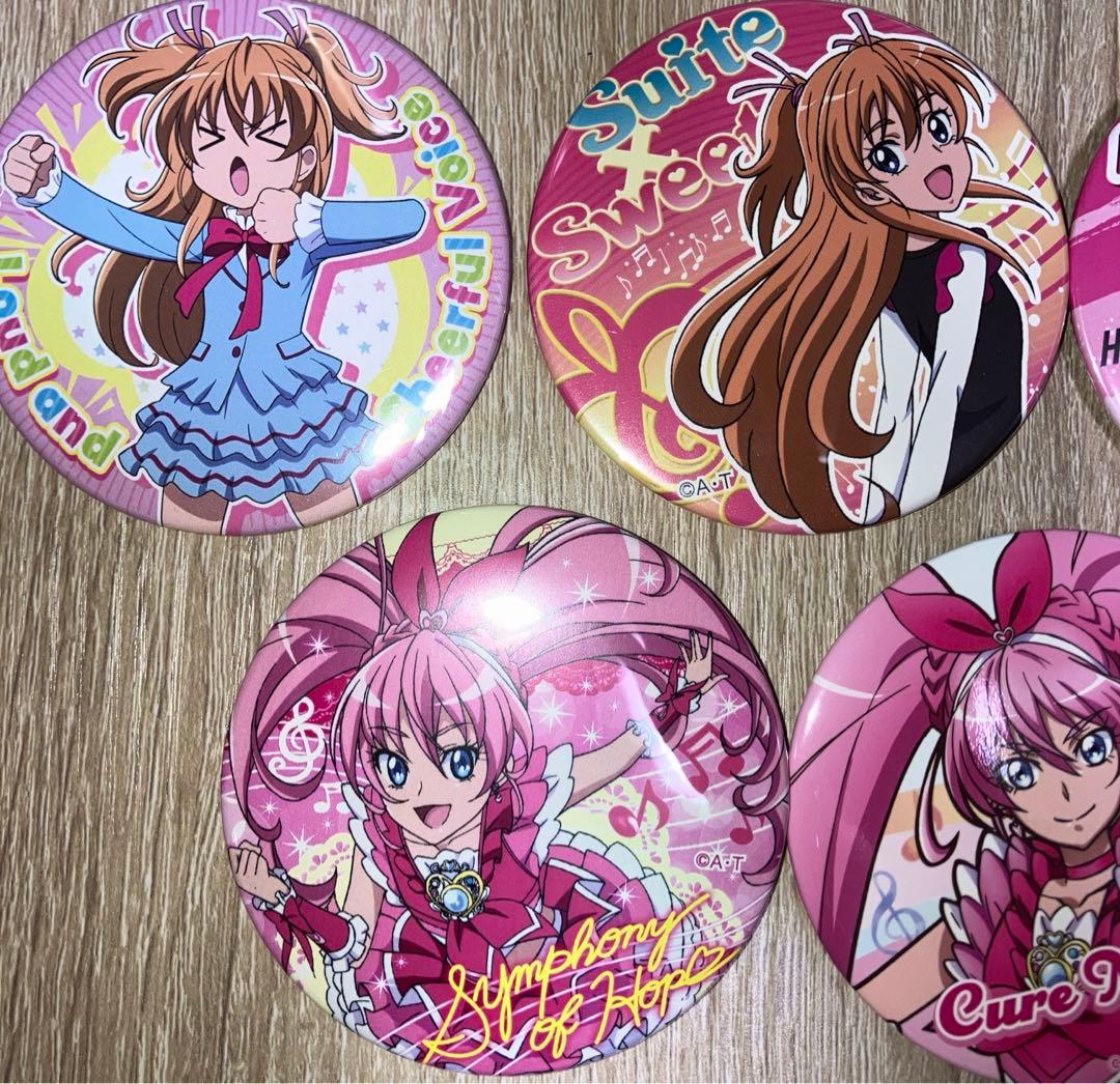 プリキュア スイートプリキュア プリキュア展 缶バッジ キュアメロディ