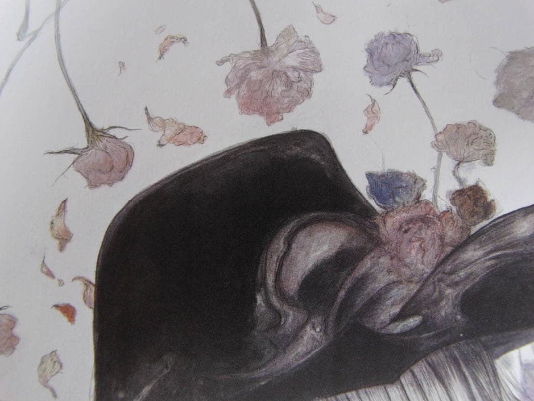 天野喜孝、【Der Rosenkavalier】、希少な額装用画集より、状態良好