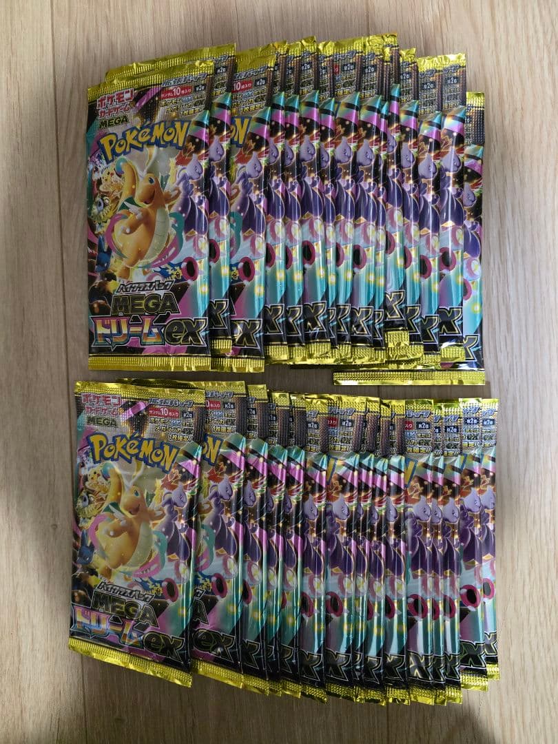 ポケモンカードゲーム　メガドリームex　30パック