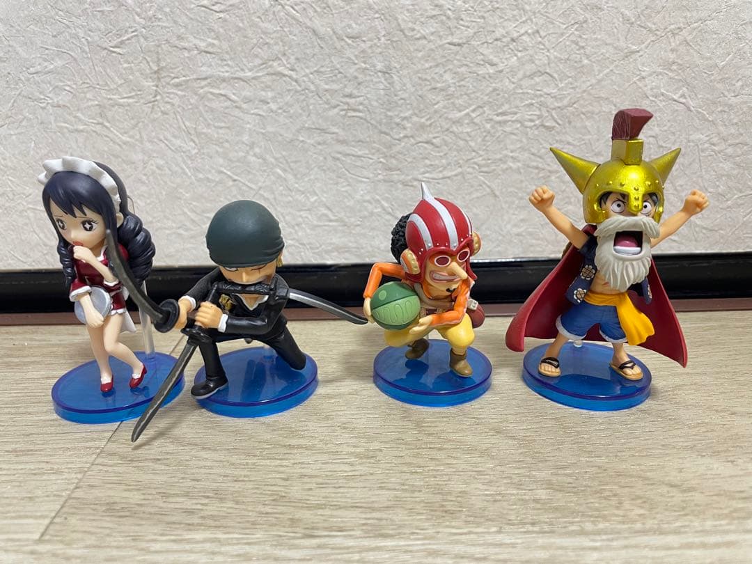 ワンピース ワーコレ ドレスローザ4個セット　フィギュア