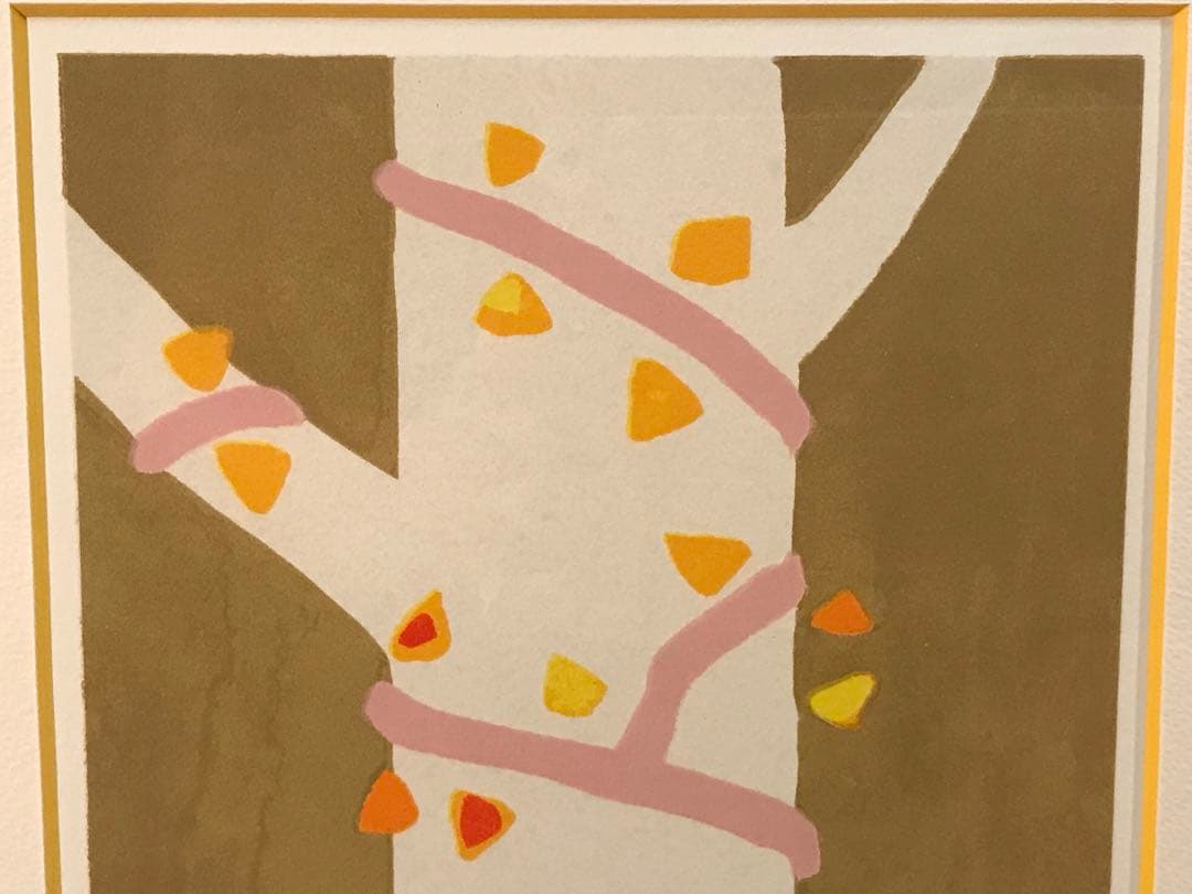 東山魁夷 「女は蔦で、男はこれに絡まれた樫の木だ」 リトグラフ 魁夷