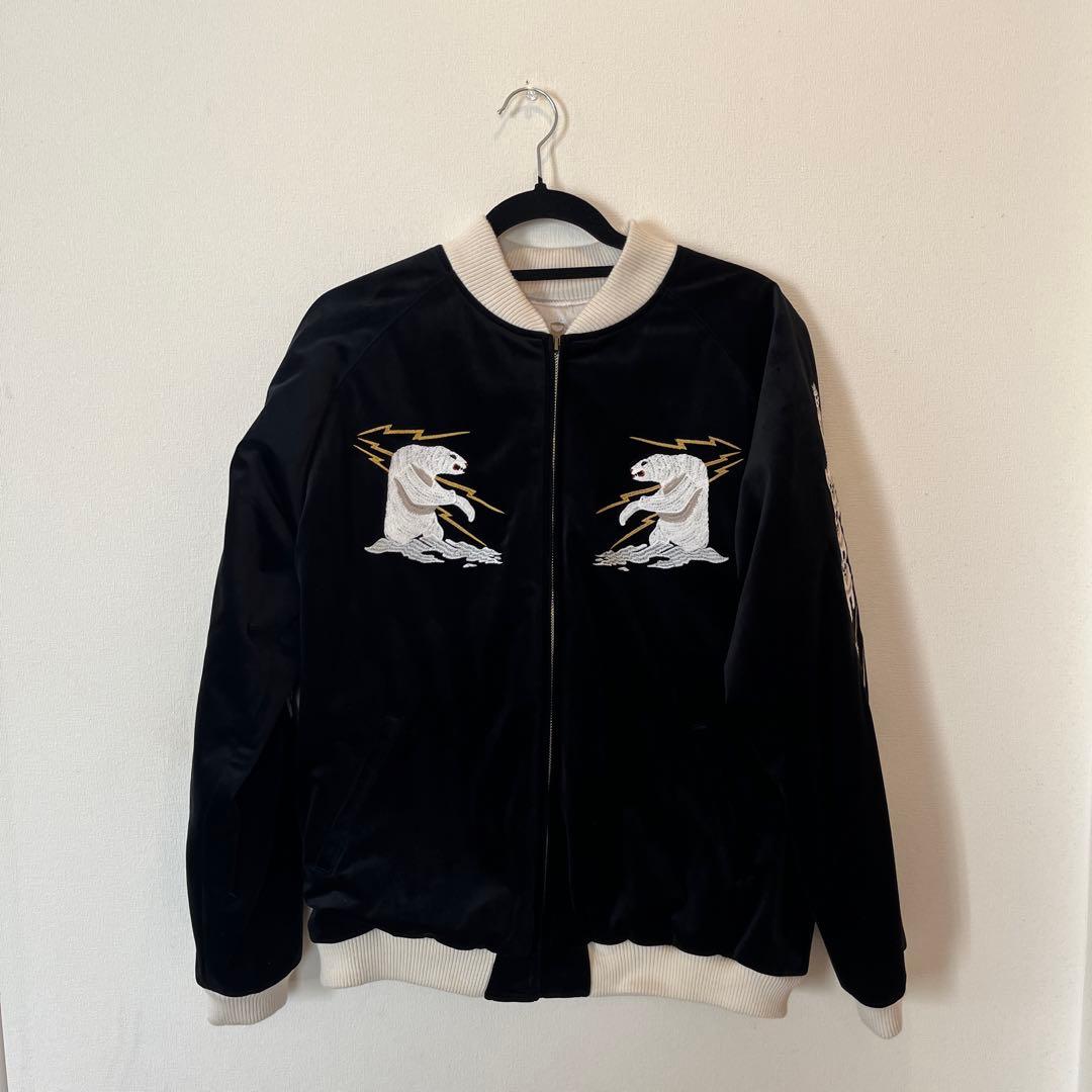 アラスカ 犬ゾリ スカジャン - メルカリ