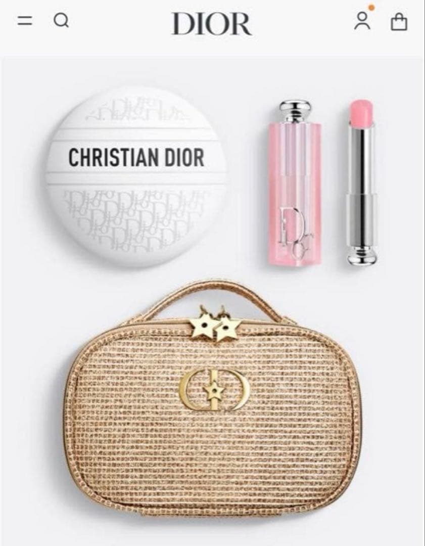 Dior ホリデー　2025 ギフトボックス付き