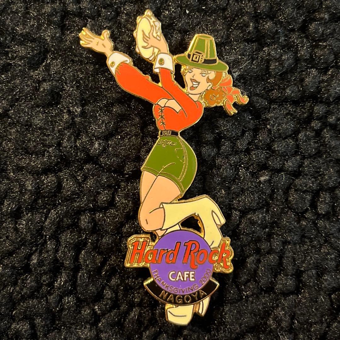 ハードロックカフェピンバッジ 名古屋 2000 サンクスギビング - メルカリ