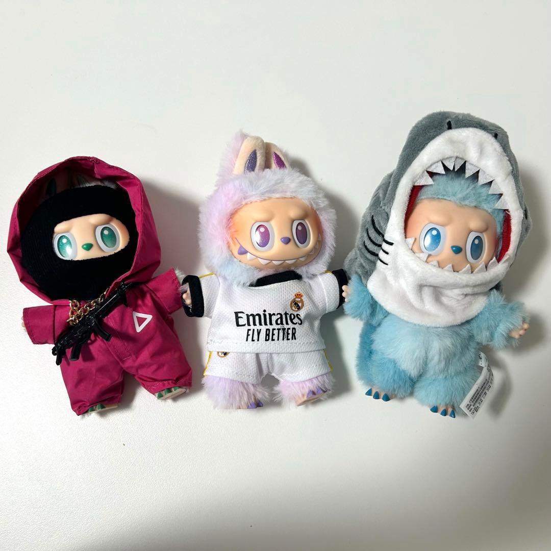 ラブブ　エナジー　3体セット　洋服付き