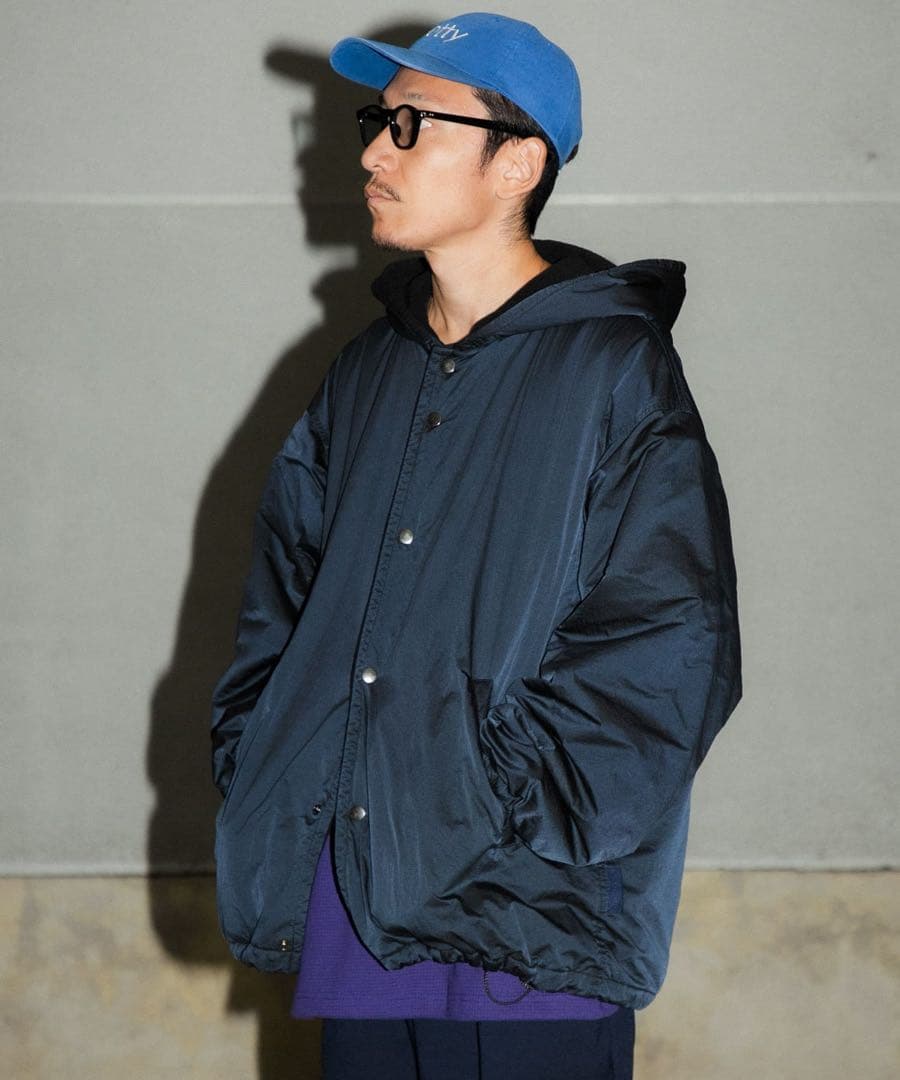 Dad NYLON COACH PARKA サイズ2 新品　Wide Dad