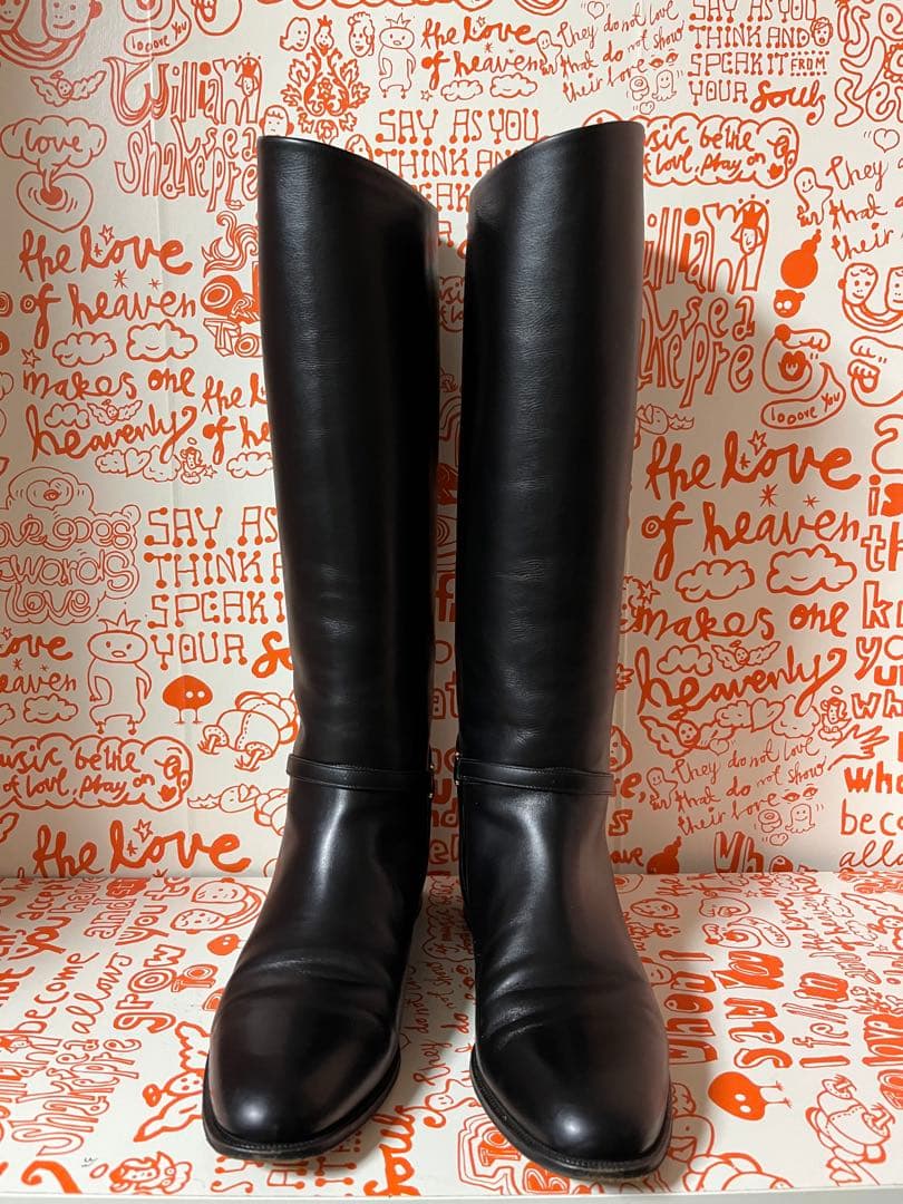 タニノクリスチージョッキーロングブーツ