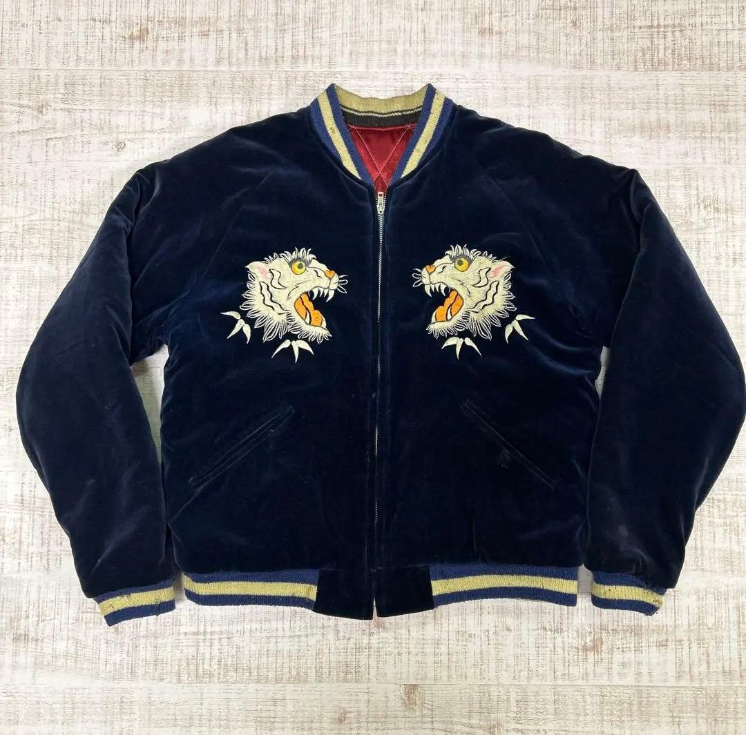 m*p様 東洋エンタープライズ別珍スカジャン リバーシブル スーベニアジャケット