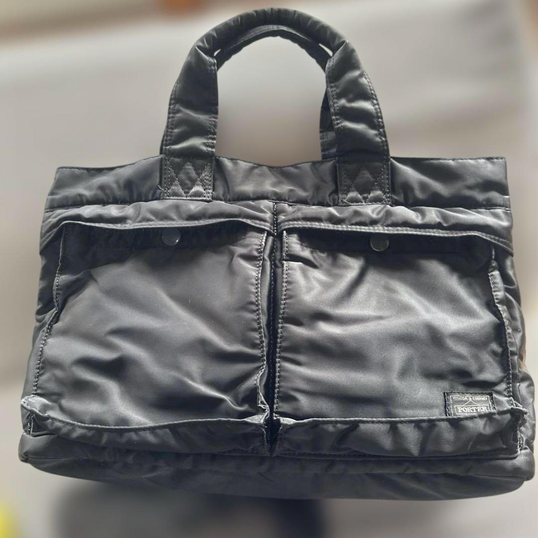PORTER タンカー トートバッグ Ｓサイズ ブラック 吉田カバン　廃盤品