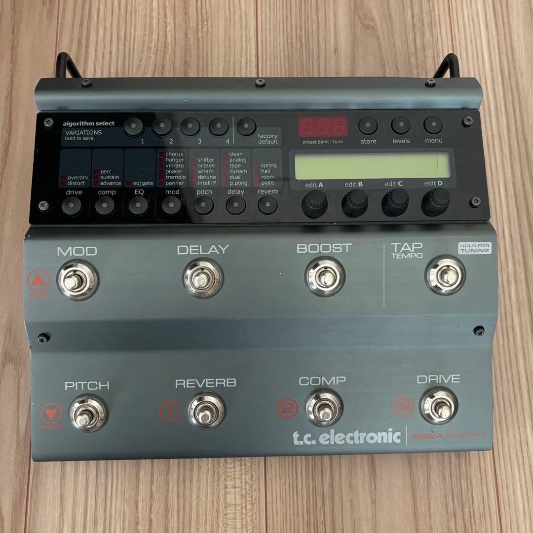 ギター t.c. electronic Nova System