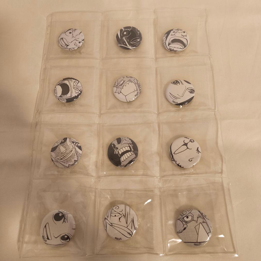 ワンピース オールフェイス缶バッジ　まとめ売り